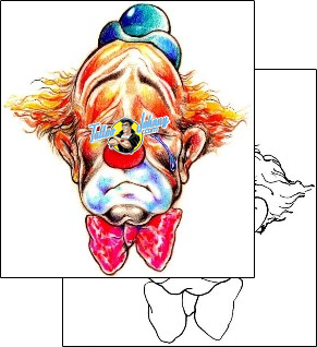 Clown Tattoo clown-tattoos-judy-parker-jpf-00441