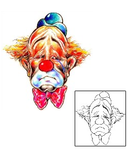 Clown Tattoo Tattoo Styles tattoo | JPF-00441