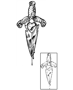 Dagger Tattoo Miscellaneous tattoo | JPF-00458