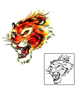 Tiger Tattoo Animal tattoo | JPF-00459