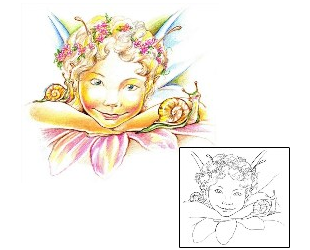 Picture of Bessie Fairy Tattoo