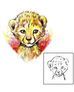 Baby Animal Tattoo Baby Leopard Tattoo