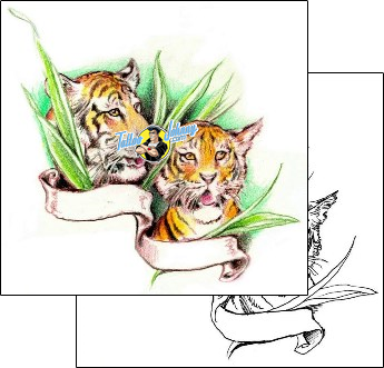 Tiger Tattoo animal-tiger-tattoos-judy-parker-jpf-00511