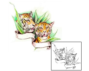 Tiger Tattoo Miscellaneous tattoo | JPF-00511