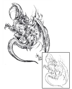Monster Tattoo Mythology tattoo | JPF-00518