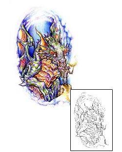 Monster Tattoo Mythology tattoo | JPF-00568