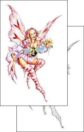 Fairy Tattoo fantasy-tattoos-judy-parker-jpf-00569