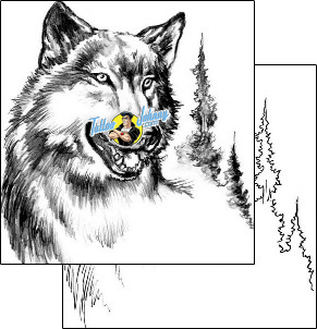 Wolf Tattoo jpf-00614