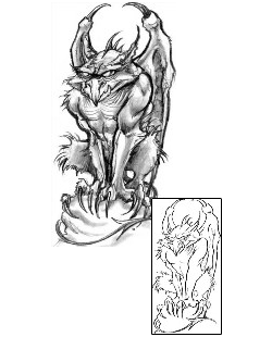 Gargoyle Tattoo Mythology tattoo | JPF-00634