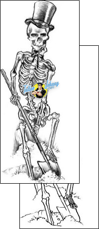 Skeleton Tattoo skeleton-tattoos-judy-parker-jpf-00650