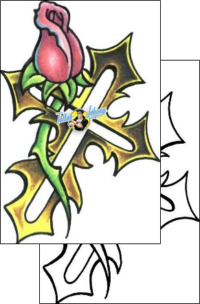 Rose Tattoo plant-life-rose-tattoos-jamie-english-jqf-00052
