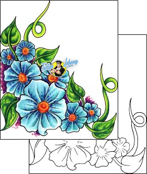 Flower Tattoo plant-life-flowers-tattoos-jamie-english-jqf-00067