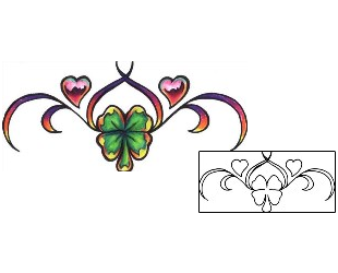 Lower Back Tattoo For Women tattoo | JQF-00089