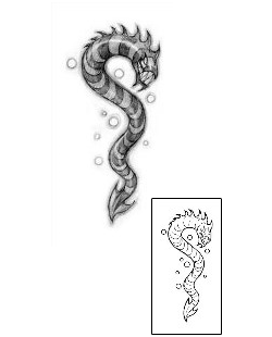 Snake Tattoo Horror tattoo | JRF-00029