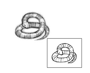 Snake Tattoo Reptiles & Amphibians tattoo | JRF-00047
