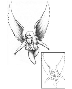 Angel Tattoo Mythology tattoo | JSF-00004