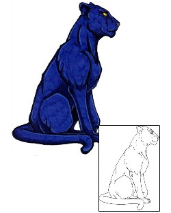 Panther Tattoo Animal tattoo | JSF-00033