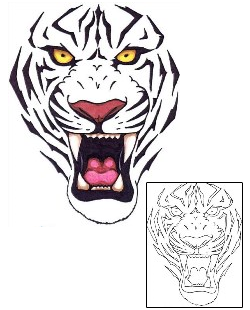 Tiger Tattoo Animal tattoo | JSF-00035