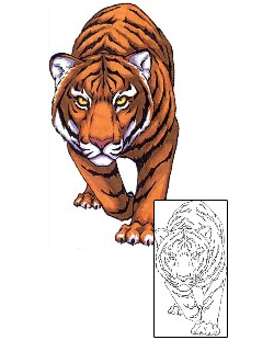 Tiger Tattoo Animal tattoo | JSF-00039