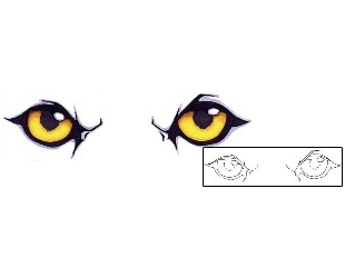 Eye Tattoo Miscellaneous tattoo | JSF-00043