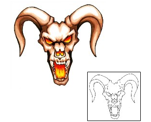 Devil - Demon Tattoo Miscellaneous tattoo | JSF-00112