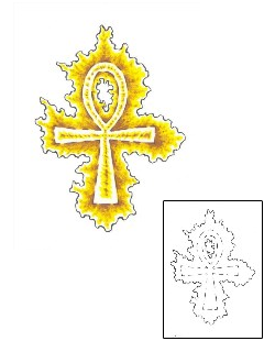 Ankh Tattoo Miscellaneous tattoo | JSF-00196