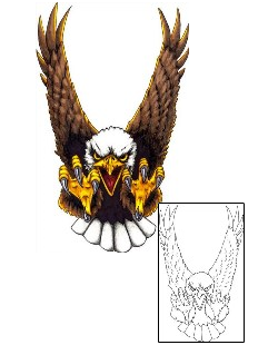 Eagle Tattoo Animal tattoo | JSF-00234