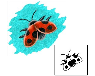 Ladybug Tattoo Insects tattoo | JTF-00004
