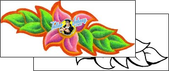 Flower Tattoo plant-life-flowers-tattoos-jeremy-hulett-jtf-00005