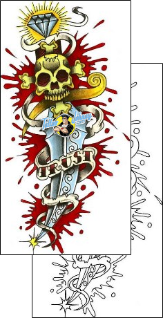 Dagger Tattoo horror-dagger-tattoos-justin-storm-juf-00025