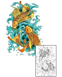 Marine Life Tattoo Marine Life tattoo | JXF-00017