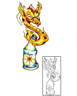Dragon Tattoo Mythology tattoo | JYF-00045