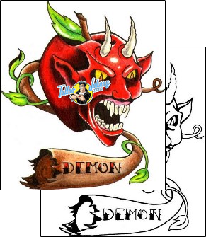 Devil - Demon Tattoo horror-evil-tattoos-jeffrey-graham-jyf-00063