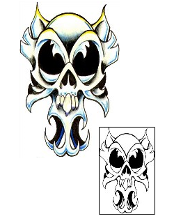 Skull Tattoo Horror tattoo | JYF-00100