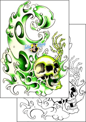Evil Tattoo skull-tattoos-jeffrey-graham-jyf-00114