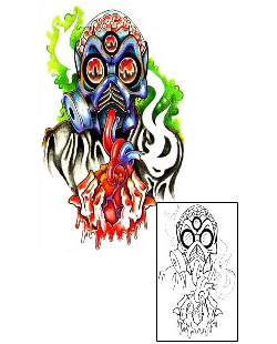 Monster Tattoo Horror tattoo | JYF-00123