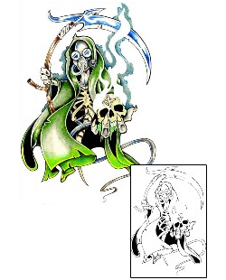 Picture of Biohazard Reaper Tattoo
