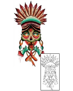 Native American Tattoo Tattoo Styles tattoo | JZF-00013