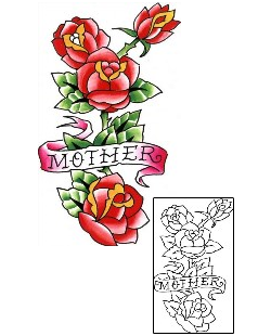 Mom Tattoo Tattoo Styles tattoo | JZF-00085