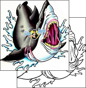 Fish Tattoo marine-life-fish-tattoos-kevin-berube-kbf-00021