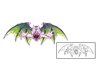 Devil - Demon Tattoo Horror tattoo | KDF-00027
