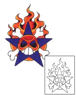 Fire – Flames Tattoo Miscellaneous tattoo | KDF-00061