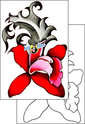 Flower Tattoo plant-life-lily-tattoos-kayden-digiovanni-kdf-00104