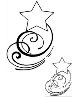 Star Tattoo Tattoo Styles tattoo | KDF-00131