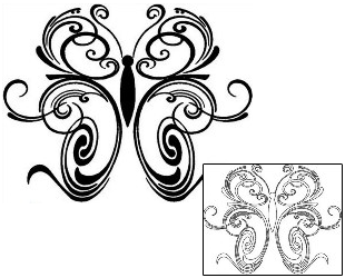 Decorative Tattoo Insects tattoo | KDF-00147
