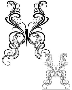 Decorative Tattoo Insects tattoo | KDF-00157