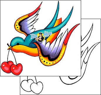 Bird Tattoo animal-bird-tattoos-kirsten-easthope-kef-00022