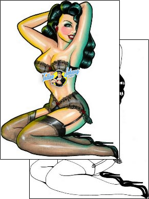 Pin Up Tattoo for-men-woman-tattoos-kirsten-easthope-kef-00045