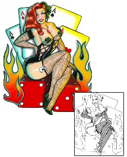 Pin Up Tattoo Tattoo Styles tattoo | KEF-00057