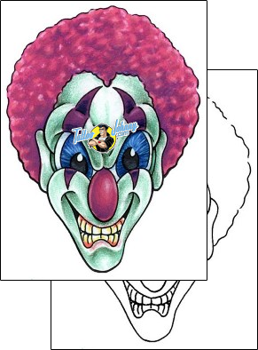 Evil Tattoo clown-tattoos-kevin-adams-kff-00004